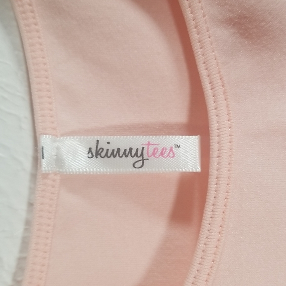 Skinny Tees Seamless Stretch Tank Top One Size 8% Spandex - Picture 2 of 9